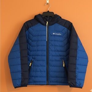 Columbia Kids Two-Tone Blue Puffer Jacket